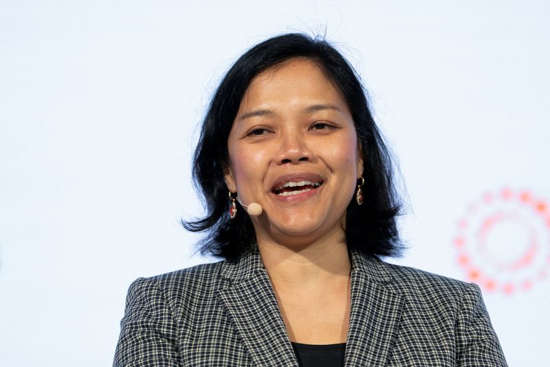 Goldman Sachs Head of Private & Growth Equity in Asia Pacific Stephanie Hui speaks at a panel session at the Reuters NEXT conference in Singapore, July 9, 2026. REUTERS/Ore Huiying