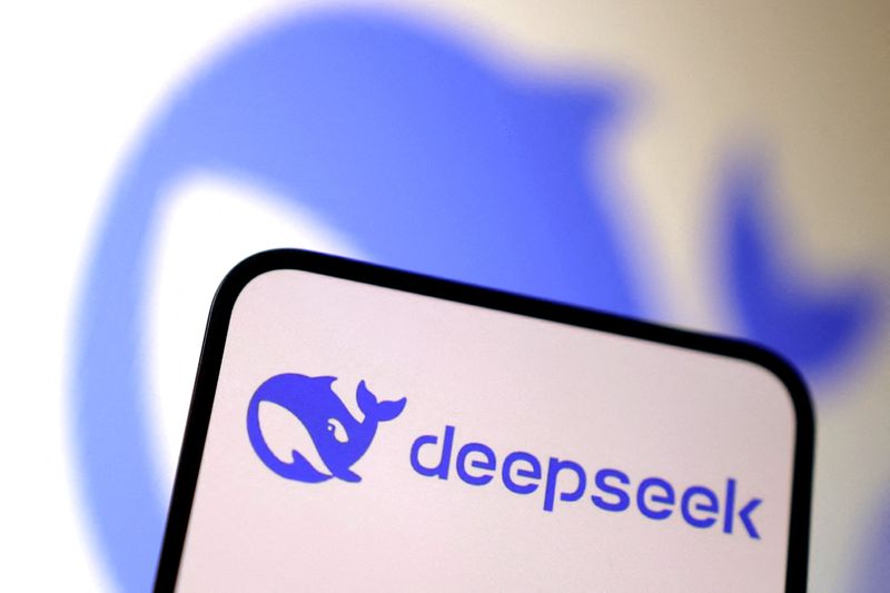 Deepseek logo is seen in this illustration taken, January 27, 2025. REUTERS/Dado Ruvic/Illustration     TPX IMAGES OF THE DAY