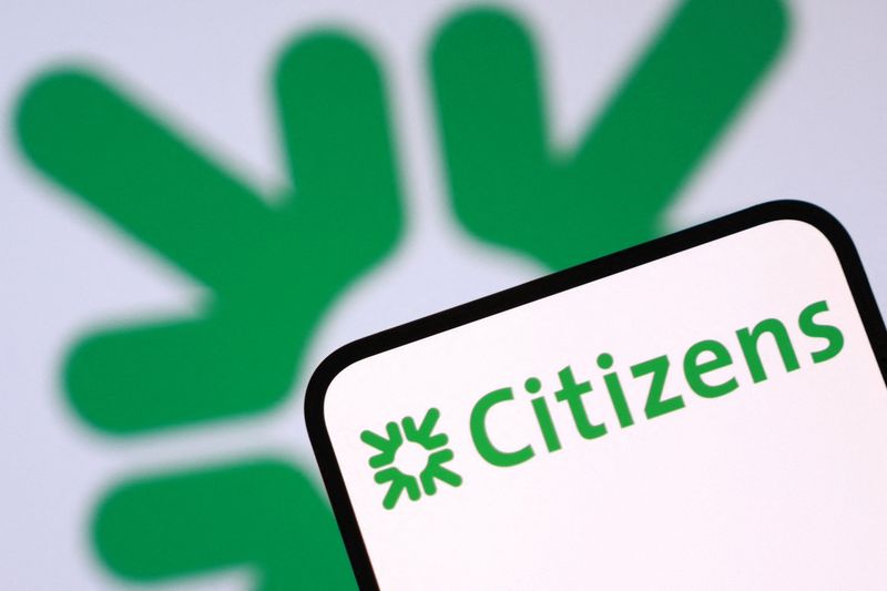 The Citizens Financial Group logo in this illustration taken April 24, 2026. REUTERS/Dado Ruvic/Illustration