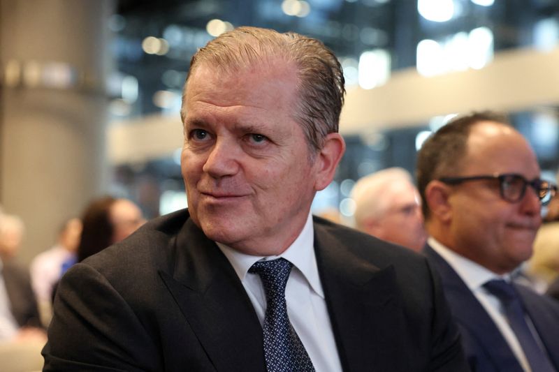 Incoming Macquarie CEO Greg Ward attends the Macquarie Group Limited 2026 Annual General Meeting in Sydney, Australia, July 23, 2026. REUTERS/Hollie Adams