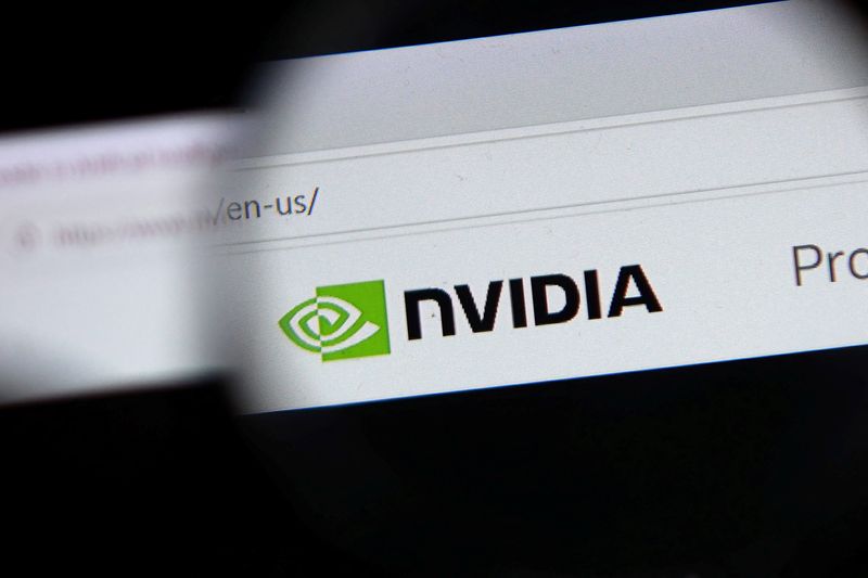 NVIDIA logo is seen in this illustration taken July 20, 2026. REUTERS/Dado Ruvic/Illustration