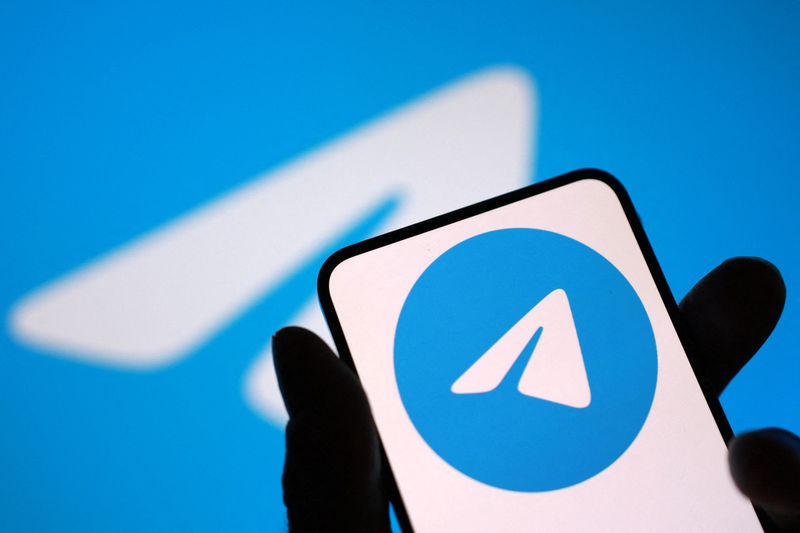 Telegram app logo is seen in this illustration taken June 19, 2026. REUTERS/Dado Ruvic/Illustration