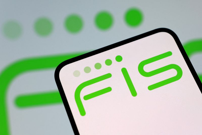 The Fidelity National Information Services (FIS) logo is seen in this illustration taken June 3, 2026. REUTERS/Dado Ruvic/Illustration