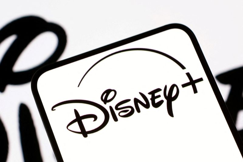 Disney+ logo is seen in this illustration taken August 5, 2025. REUTERS/Dado Ruvic/Illustration
