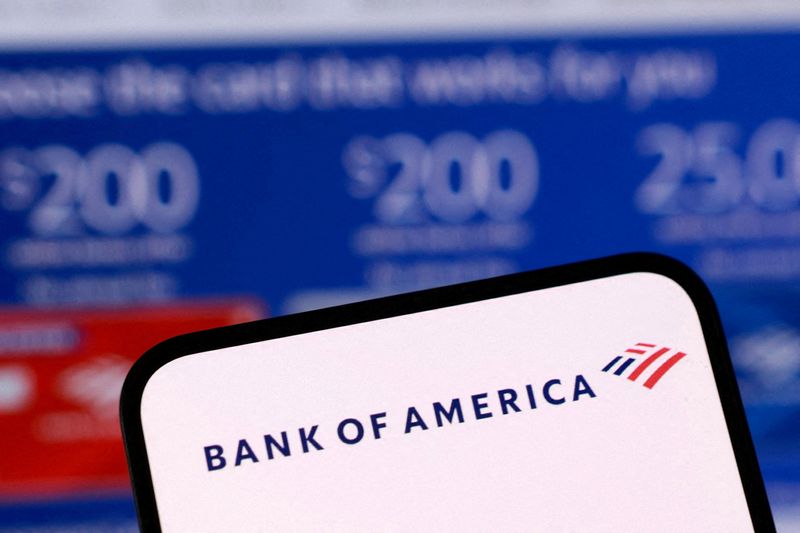 FILE PHOTO: Bank of America logo appears in this illustration taken December 1, 2025. REUTERS/Dado Ruvic/Illustration/File Photo