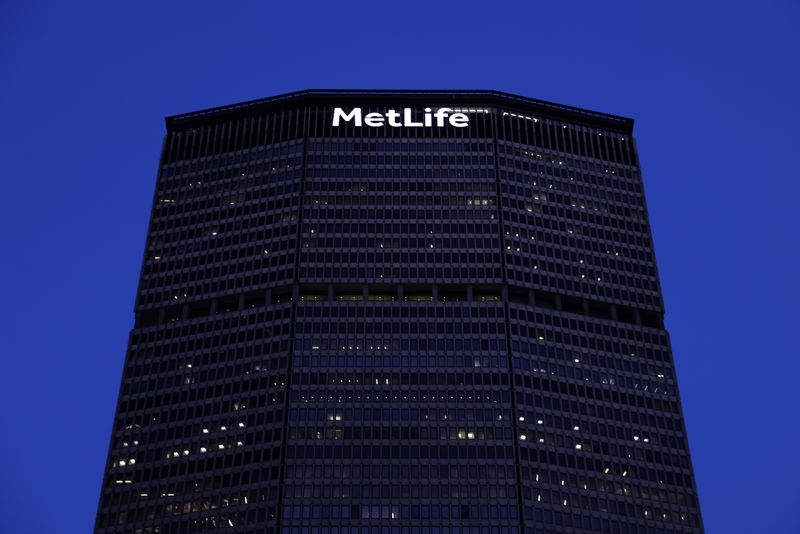 The MetLife Inc building is seen in Manhattan, New York, U.S., December 7, 2021. REUTERS/Andrew Kelly