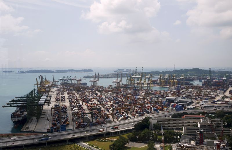 A view of PSA's Tanjong Pagar container terminal in Singapore January 4, 2016. REUTERS/Edgar Su