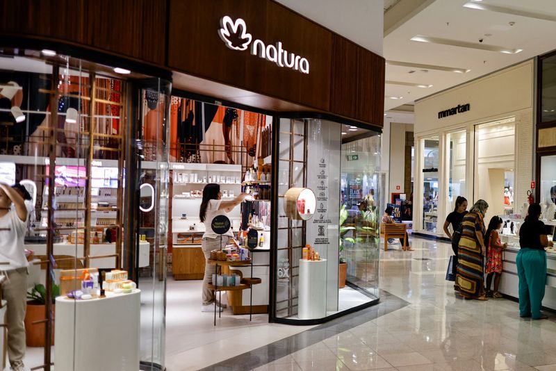 A general view of the Natura store in a shopping mall in Brasilia, Brazil November 29, 2023. REUTERS/Adriano Machado