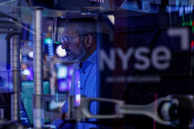 A trader works on the floor of the New York Stock Exchange (NYSE) in New York City, U.S., August 7, 2026. REUTERS/Jeenah Moon