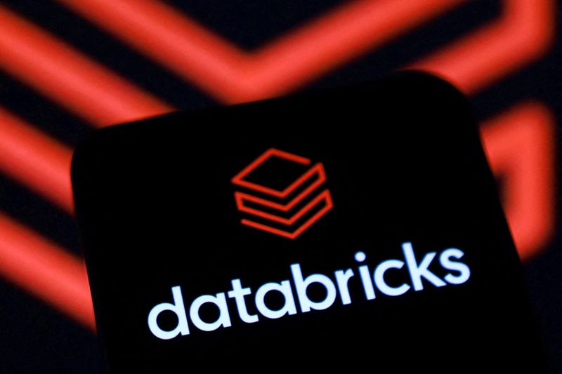FILE PHOTO: The Databricks logo in this illustration taken June 11, 2026. REUTERS/Dado Ruvic/Illustration/File Photo