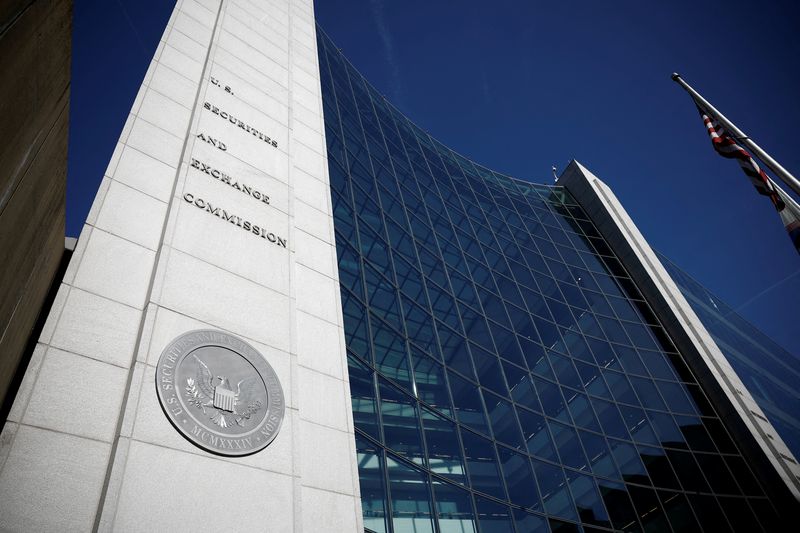 FILE PHOTO: The U.S. Securities and Exchange Commission (SEC) headquarters in Washington, DC, U.S., November 25, 2024. REUTERS/Benoit Tessier/File Photo