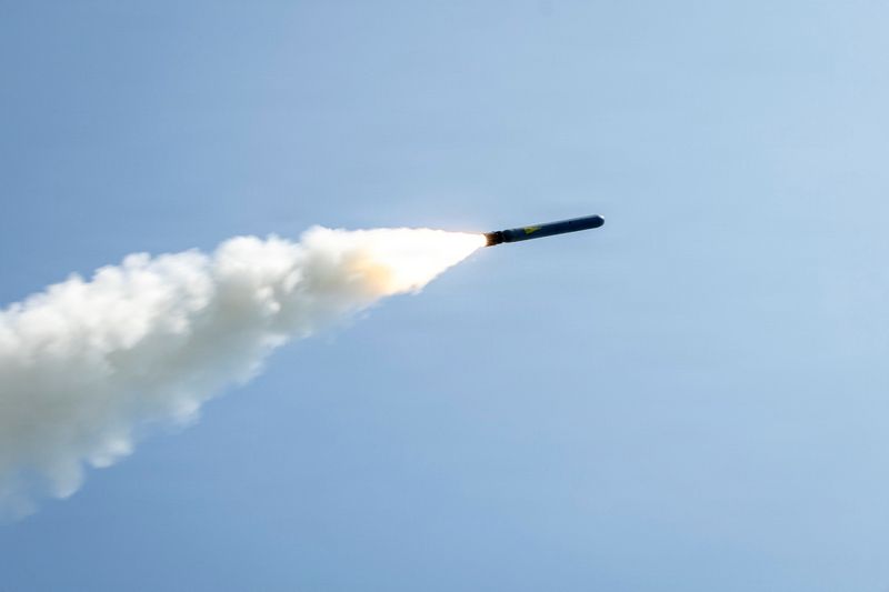 The U.S. Navy Arleigh Burke-class guided-missile destroyer USS Delbert D. Black fires a Tomahawk Land Attack Missile (TLAM) in support of the Operation Epic Fury attack on Iran from an undisclosed location February 28, 2026. U.S. Navy/Handout via REUTERS