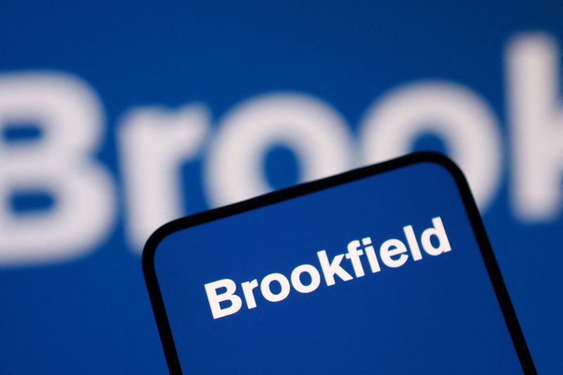 The Brookfield logo in this illustration taken April 24, 2026. REUTERS/Dado Ruvic/Illustration