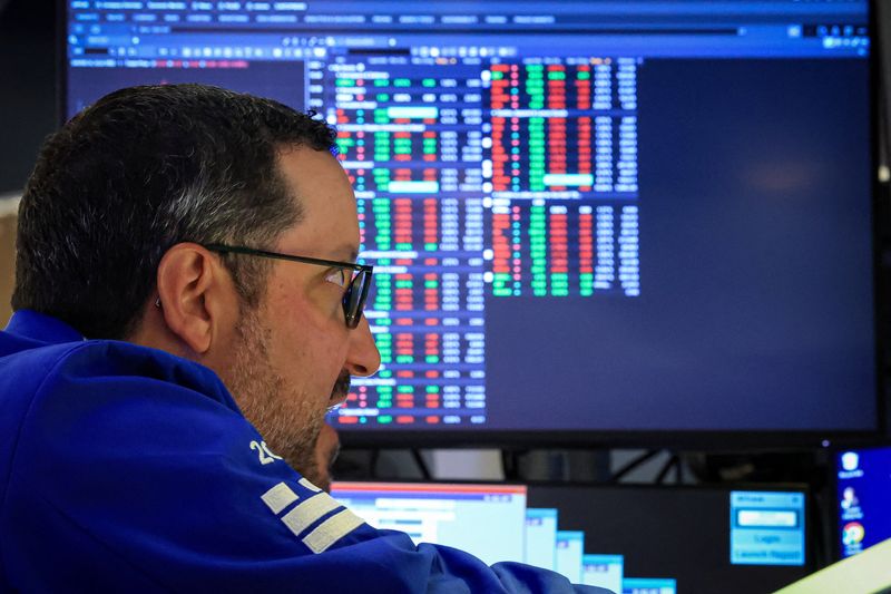 A trader works on the floor at the New York Stock Exchange (NYSE) in New York City, U.S., August 17, 2026.  REUTERS/Brendan McDermid