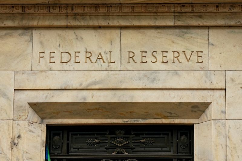 FILE PHOTO: The Federal Reserve Building during the Federal Open Market Committee's meeting on interest rate policy at the Federal Reserve in Washington, D.C., U.S., September 16, 2025. REUTERS/Aaron Schwartz/File Photo