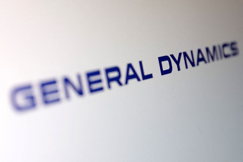 General Dynamics logo is seen in this illustration taken July 26, 2025. REUTERS/Dado Ruvic/Illustration