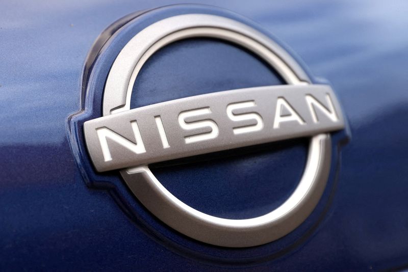 Nissan logo is seen in this illustration taken July 28, 2025. REUTERS/Dado Ruvic/Illustration