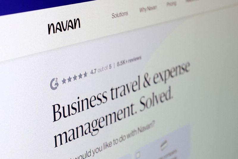 Navan web page is seen in this illustration taken, September 23, 2025. REUTERS/Dado Ruvic/Illustration