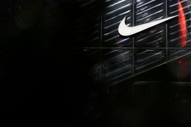 FILE PHOTO: A Nike store is seen in New York City, U.S., April 2, 2025. REUTERS/Kylie Cooper/File Photo
