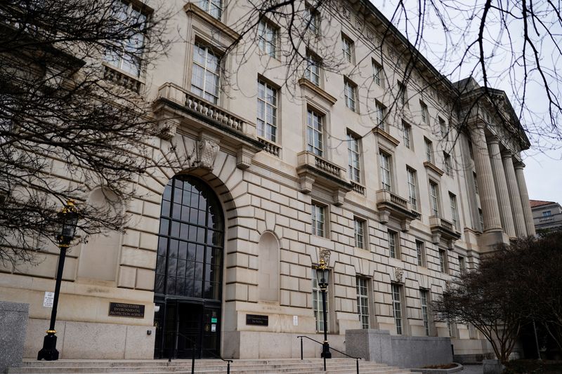 The headquarters of the United States Environmental Protection Agency (EPA) in Washington, D.C., U.S., February 18, 2025. REUTERS/Kent Nishimura/File Photo