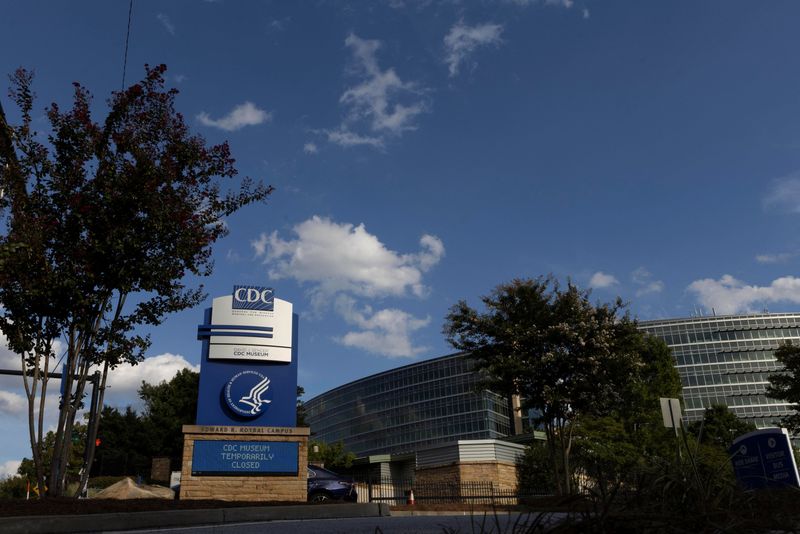 FILE PHOTO: The exterior of the Center for Disease Control and Prevention (CDC) main campus in Atlanta, Georgia, U.S., August 27, 2025. REUTERS/Alyssa Pointer/ File Photo