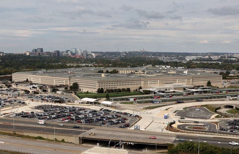 A general view of the Pentagon in Washington, D.C., U.S., October 15, 2025. REUTERS/Kevin Lamarque