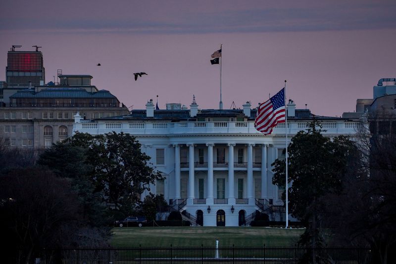 A view of the White House at the White House in Washington, D.C., U.S., March 2, 2026. REUTERS/Ken Cedeno