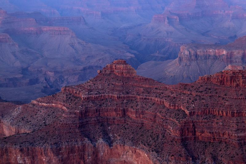 FILE PHOTO: The Grand Canyon is seen from a view at Mather Point on the south rim of the Grand Canyon National Park in Grand Canyon Village, Arizona, U.S. June 28, 2025. REUTERS/Kaylee Greenlee/File Photo