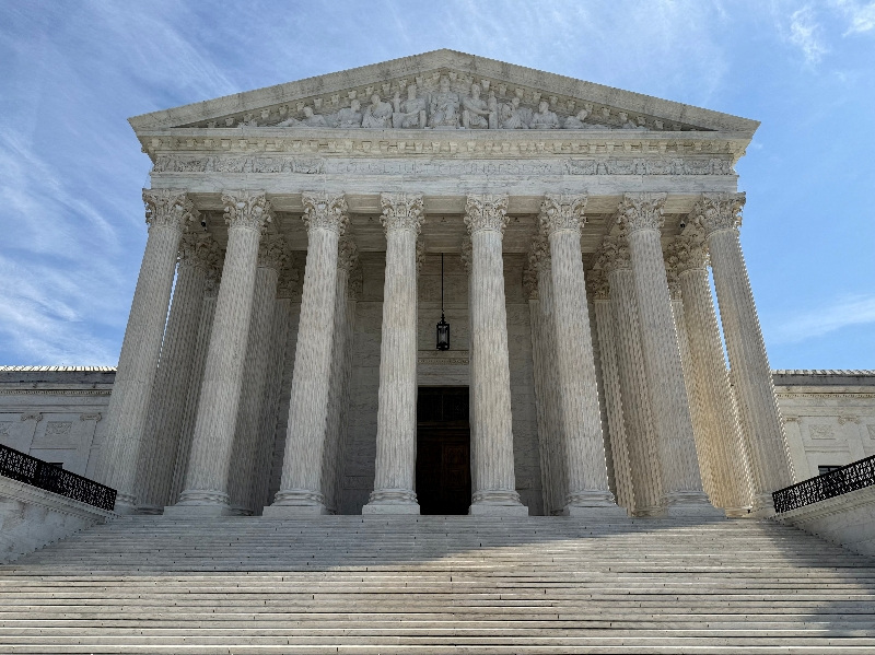 FILE PHOTO: A view of the U.S. Supreme Court building in Washington, D.C., U.S., March 14, 2026. REUTERS/Will Dunham/File Photo