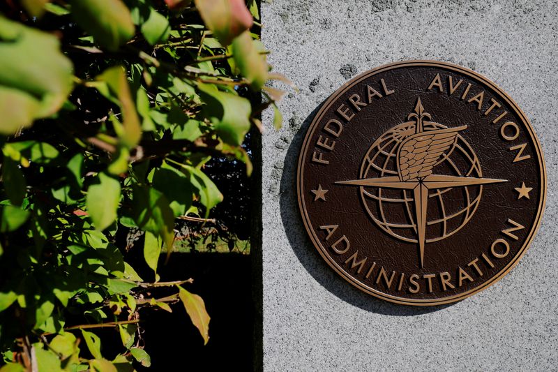 A sign marks the Federal Aviation Administration's (FAA) Boston Air Route Traffic Control Center in Nashua, New Hampshire, U.S., October 9, 2025.   REUTERS/Brian Snyder