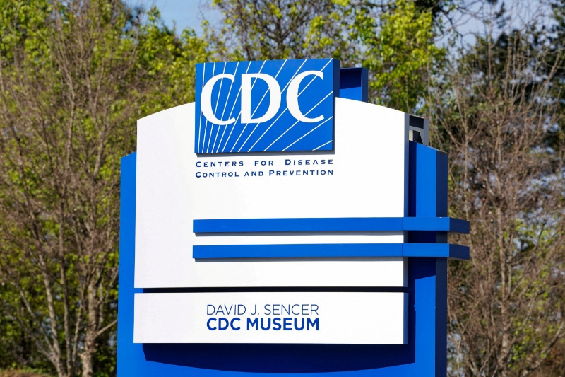 FILE PHOTO: A sign sits outside the Centers for Disease Control and Prevention (CDC) Roybal campus in Atlanta, Georgia, U.S. March 18, 2026. REUTERS/Megan Varner/File Photo