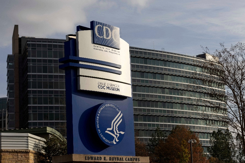 FILE PHOTO: The exterior of the Centers for Disease Control and Prevention in Atlanta, Georgia, U.S., November 20, 2025. REUTERS/Alyssa Pointer/File Photo