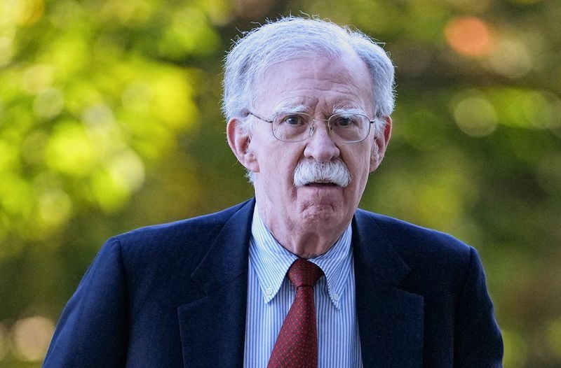Former White House national security adviser John Bolton arrives at U.S. District Court for the District of Maryland, in Greenbelt, Maryland, U.S., October 17, 2025. REUTERS/Leah Millis REFILE - QUALITY REPEAT     TPX IMAGES OF THE DAY