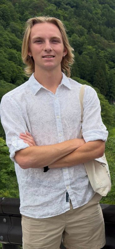 James "Weston" Higginbotham, who went missing in Japan, in an unidentified location, in this still image obtained from social media released on June 3, 2026. Nancy Higginbotham via Facebook/via REUTERS