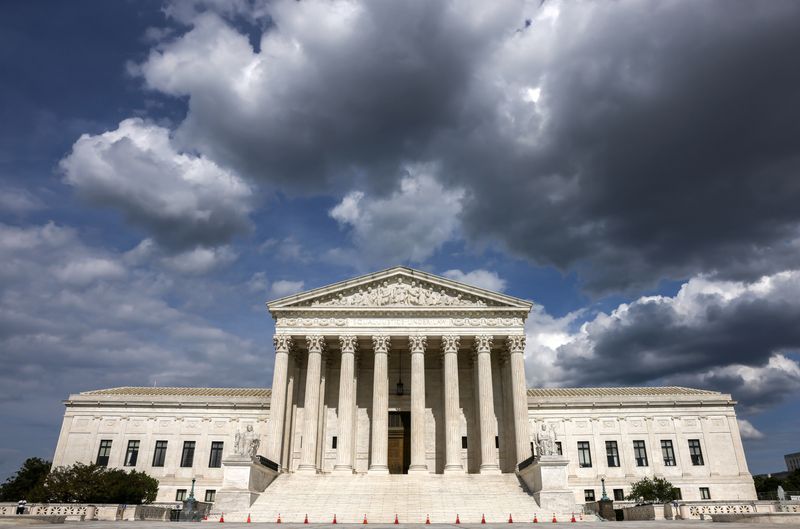 The United States Supreme Court in Washington, U.S., May 17, 2021. REUTERS/Evelyn Hockstein