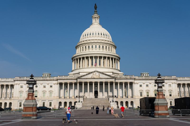 The U.S. Capitol in Washington, D.C., U.S., July 22, 2026. REUTERS/Eric Lee