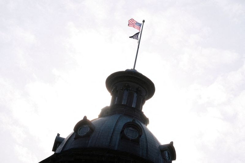 FILE PHOTO: The South Carolina State Capitol is shown in Columbia, South Carolina, U.S., January 15, 2024.  REUTERS/Kevin Wurm/File Photo