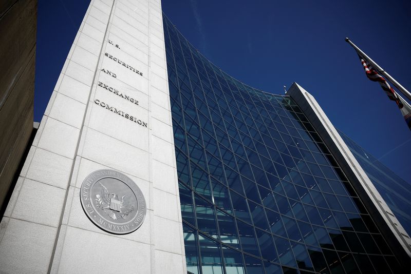The U.S. Securities and Exchange Commission (SEC) headquarters in Washington, DC, U.S., November 25, 2024. REUTERS/Benoit Tessier/File Photo