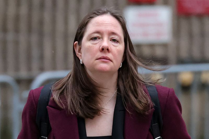 Maurene Comey, Assistant U.S. Attorney and prosecutor on Combs' case, arrives at the Federal courthouse during the Sean "Diddy" Combs' sex trafficking and racketeering conspiracy trial at U.S. court in Manhattan, in New York City, U.S., May 21, 2025. REUTERS/Brendan McDermid/File Photo