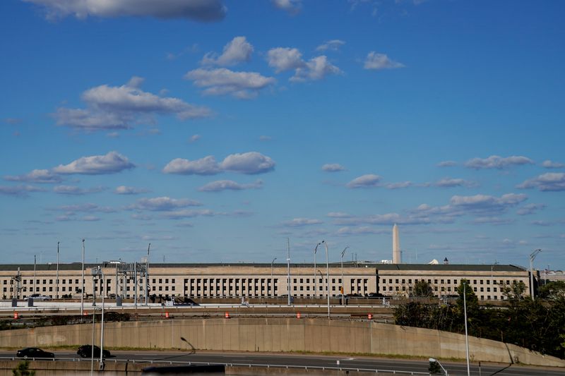 The Pentagon building is seen in Arlington, Virginia, U.S. October 8, 2020. REUTERS/Erin Scott