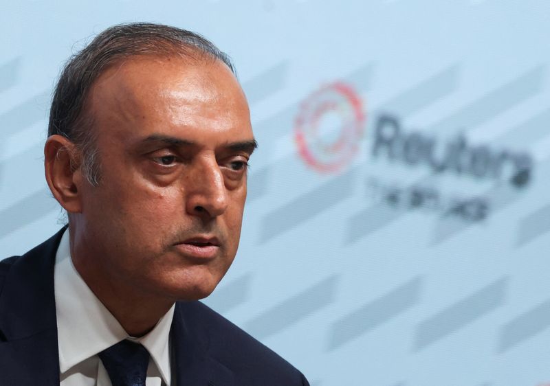 State Bank of Pakistan Governor Jameel Ahmad speaks at the Reuters NEXT Asia summit in Singapore July 9, 2025. REUTERS/Edgar Su