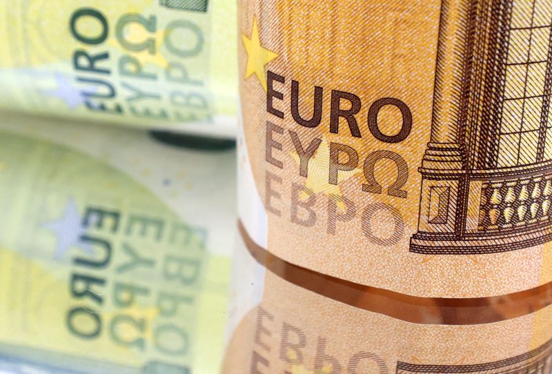 FILE PHOTO: Euro banknotes are seen in this illustration taken July 17, 2022. REUTERS/Dado Ruvic/Illustration/File Photo