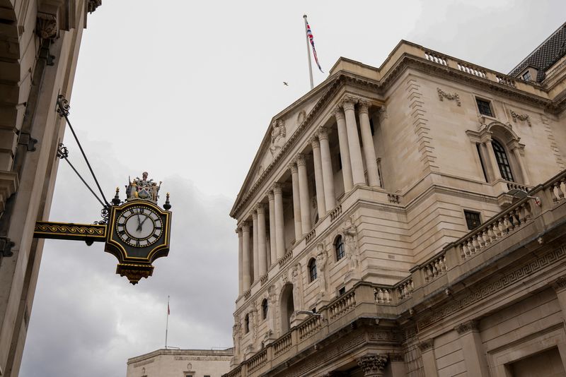 A view of the Bank of England building, in London, Britain July 3, 2024. REUTERS/Maja Smiejkowska
