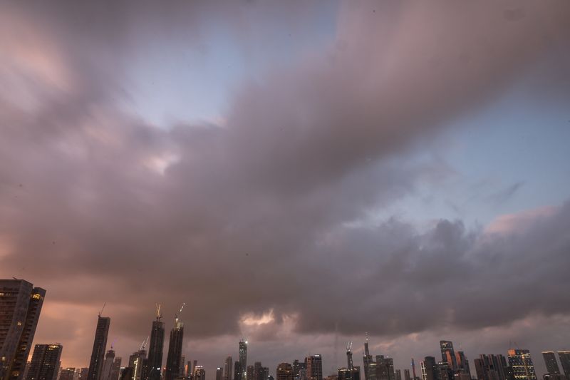 A general view shows Tel Aviv's skyline, in Israel, June 24, 2025. REUTERS/Violeta Santos Moura
