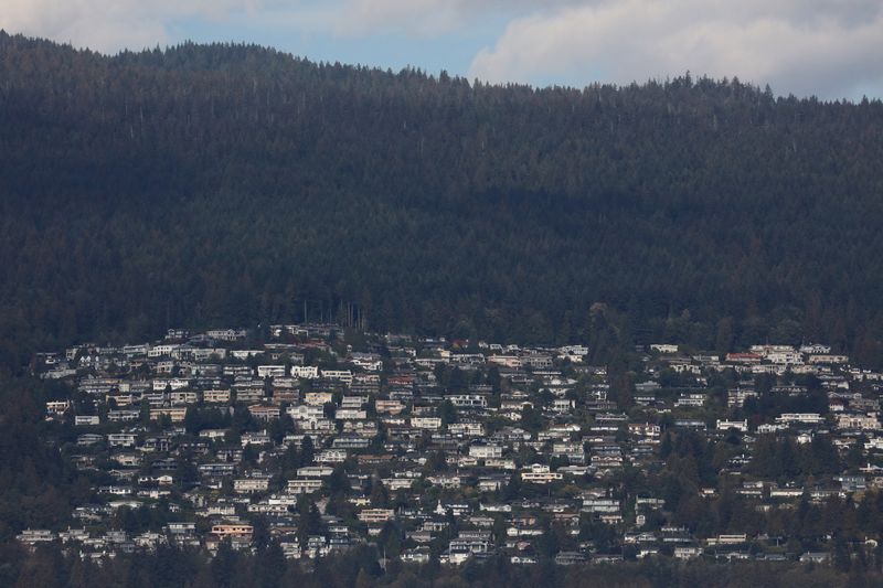 A residential housing neighborhood is seen in West Vancouver, British Columbia, Canada October 10, 2022. REUTERS/Chris Helgren