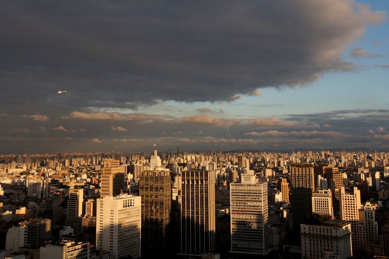 Cityscape of downtown Sao Paulo, Brazil January 13, 2025. REUTERS/Jorge Silva