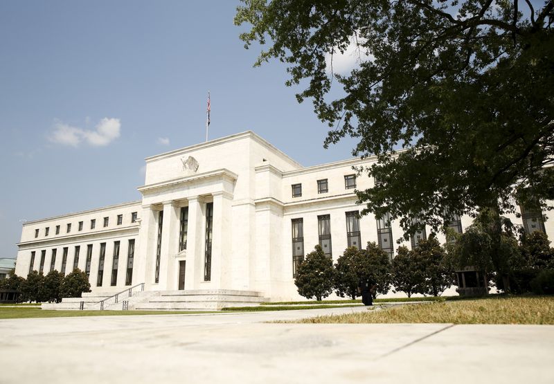 The Federal Reserve building in Washington September 1,  2015.  Central bankers from around the world are telling their American counterparts that they are ready for a U.S. interest rate hike and would prefer that the Federal Reserve make the move without further ado.  REUTERS/Kevin Lamarque