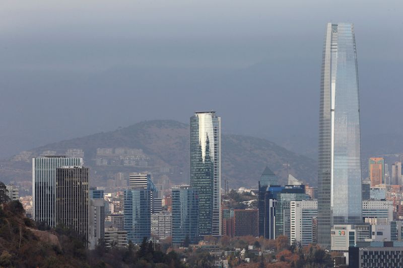 A panoramic view of the city of Santiago, Chile  June 6, 2019. REUTERS/Rodrigo Garrido