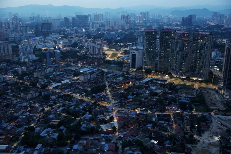 A view of the skyline near the city center in Kuala Lumpur, Malaysia June 15, 2025. REUTERS/Edgar Su