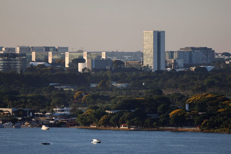 FILE PHOTO: A view of the National Congress in Brasilia, Brazil December 16, 2023. REUTERS/Adriano Machado/File Photo